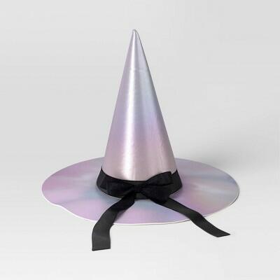 Hyde and EEK! Boutique 12" Witch Hat Tabletop Halloween Lavender Iridescent by Deal US