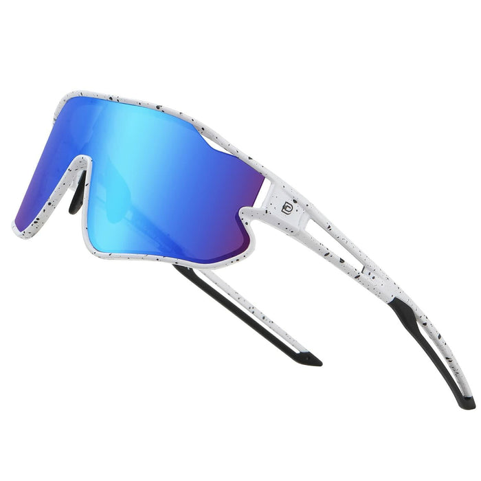 DUCO Kids Sunglasses Youth Baseball UV400 TR90 Frame Sports Shades White Black by Deal US
