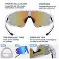 DUCO Kids Sunglasses Youth Baseball UV400 TR90 Frame Sports Shades White Black by Deal US