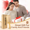 Arshray Bamboo Paddle Hair Brush Stainless Steel Teeth All Hair Types by Deal US