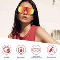 MARIDA UV400 Sports Sunglasses Adjustable Temple Men Women Unisex by Deal US