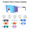 MARIDA UV400 Sports Sunglasses Adjustable Temple Men Women Unisex by Deal US