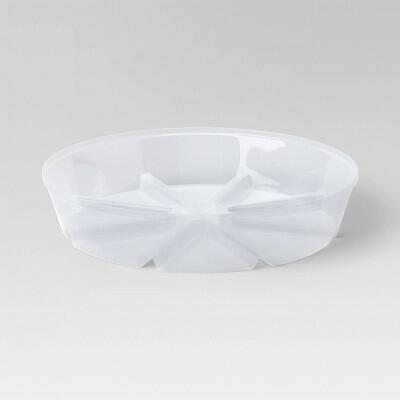 Threshold Plastic Planter Saucer Clear 8 Inch by Deal US
