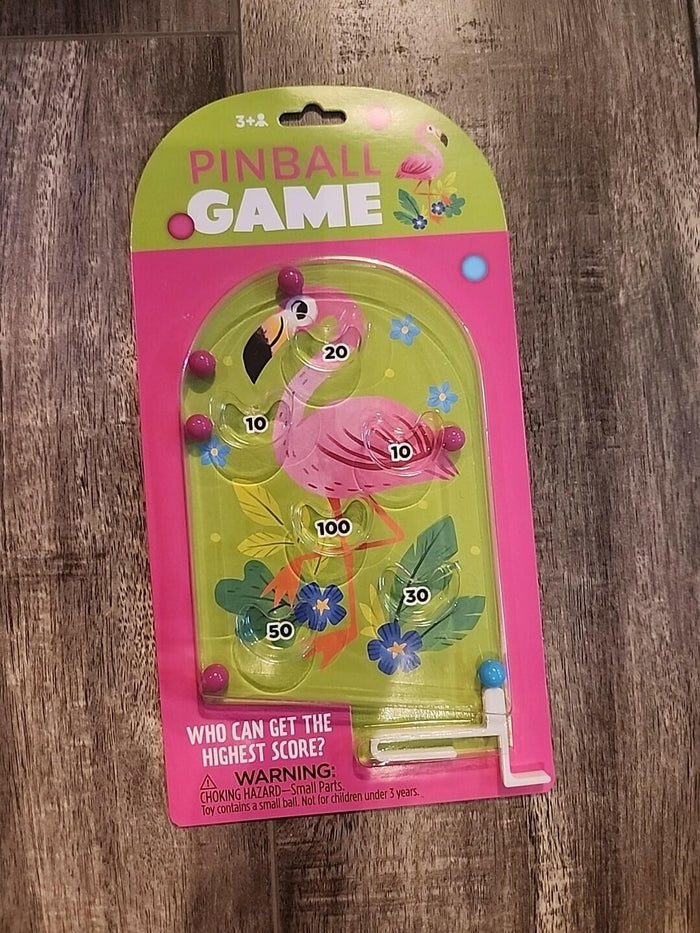 Crocodile Creek Pinball Travel Game Classic Skill Game Flamingo Ages 3+ by Deal US