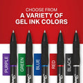 Sharpie S-Gel Pens Medium Point 0.7mm Black Ink 4 Count by Deal US