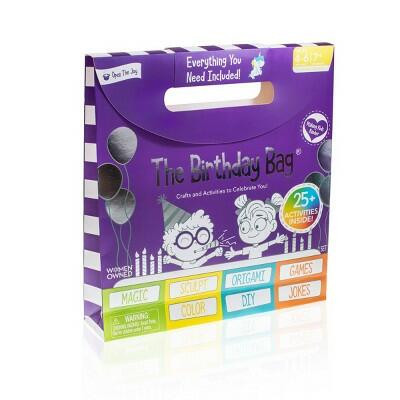 Open The Joy Birthday GiftBag Creative Activity Set with Fun Toys&Crafts by Deal US
