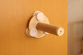 Pialouge Wooden Cat Stairs with Suction Cups 3-Level Log Color Ladder by Deal US