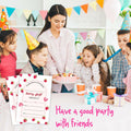 EXW 4x6 Birthday Invitations Berry Strawberry Pink Floral 20 Pcs Modern by Deal US
