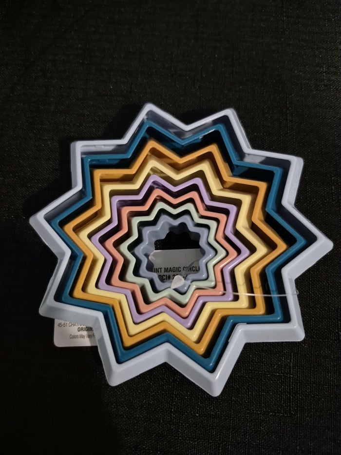 Unbranded Magic Circle Star Brain Teaser Cube Multi-Color Plastic Toy by Deal US