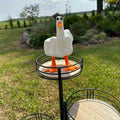 Hoxxu Funny Duck Figurine Resin Desk Garden Ornament Decorative Gift by Deal US