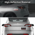 Funny Car Bumper Sticker 7.5x3 in Black 2 Pack – Humor Auto Decal Set by Deal US