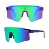 NICBOOY Sports Fan Oversized Sunglasses UV400 Adjustable Temple Unisex