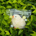 Gberlczz Handmade Chicken Squishy Stress Reliever Fuzzy Yellow Toy 3.52oz by Deal US