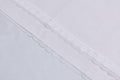 Cloth Dinner Napkins with Lace - Linen Rayon Cotton Blend -White by Deal US