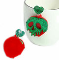 3 Pairs Halloween Horror Skull Earrings acrylic Gothic Skull Pumpkin Earring For by Deal US