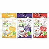 Happy Baby Organic Yogis Variety Pack MixedBerry Strawberry Banana Mango 3ct 1oz by Deal US
