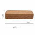 SANHOOPOLO Hard Shell Sunglasses Case Unisex Orange by Deal US