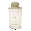 TOPOQ Women Safari Sunhat with Mosquito Net Boonie Hat Khaki Polyester by Deal US