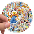 WDWLL 100 Cute Cartoon Vinyl Stickers for Laptop Skateboard Water Bottles by Deal US