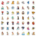 WDWLL 100 Cute Cartoon Vinyl Stickers for Laptop Skateboard Water Bottles by Deal US