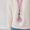 LZHZXM Cute Hello Cartoon Cat TPU Case with Pink Kawaii Lanyard Keychain by Deal US