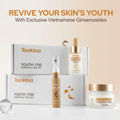 Tonkina Youth 1700 Trio Set Vietnamese Ginseng Serum Eye Cream Bakuchiol by Deal US