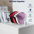 Donkiyana Acrylic Baseball Cap Hat Stand Organizer 14 Caps 2 Pcs Clear by Deal US