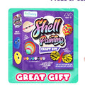 ArtCreativity Shell Painting Kit Kids Craft Supplies Creative Fun Ages 3+ by Deal US