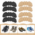 Gosknor 4 Pairs Heel Protector Pads Foam Inserts Cushion Black Skin Color by Deal US