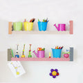 Afumazi 6 Rolls Colorful Bulletin Board Borders 196.8ft Scalloped Trim Grey by Deal US