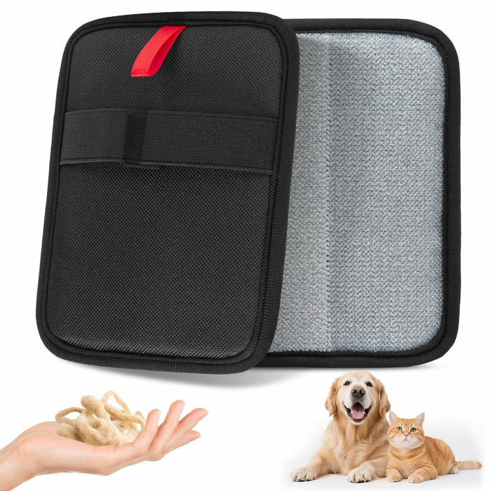 Wqapey Electrostatic Pet Hair Removal Gloves Reusable Cat Dog Fur 1 PCS by Deal US