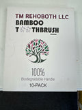 Soft Bamboo Toothbrush 10 Pack Soft Bristles Biodegradable Handle Eco by Deal US