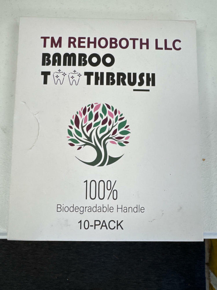 Soft Bamboo Toothbrush 10 Pack Soft Bristles Biodegradable Handle Eco by Deal US