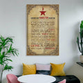 LINWDSB Hamilton Lessons Education Poster 12x18in Unframe-style Portrait by Deal US