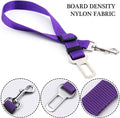 ELLOY Adjustable Pet Car Seat Belt Dark Blue Nylon Safety Harness by Deal US