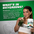 BestBy10/25 EHP Labs OxyGreens Super Greens Powder 30 Serve Strawberry Margarita by Deal US