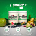 BestBy10/25 EHP Labs OxyGreens Super Greens Powder 30 Serve Strawberry Margarita by Deal US