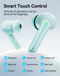 HUIFU Wireless Bluetooth Earbuds 40H Playtime IPX7 Waterproof Mint by Deal US