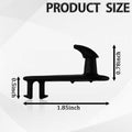 Tobenbone Car Floor Mat Clips Fixing Hooks Clamp Carpet Fasteners Black by Deal US