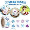 U-PTYTM Snowflake Birthday Party Favors Set Kids Girl Winter 12pcs Purple Blue by Deal US