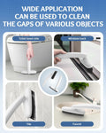 TQRR 360° Rotating Hard Bristle Cleaning Brush White 1 Count by Deal US