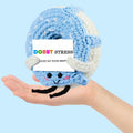 RQWZBCHX Handmade Crochet Donut Stress Toy Pink Cute Motivational Gift by Deal US