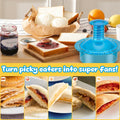 HiYZ Sandwich Cutter and Sealer Crustless Sandwich Maker Translucent Blue by Deal US