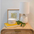 Wick'd Co. Birch + Amber Scented Soy Candle 12oz Natural Cotton Wick by Deal US