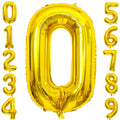 KALOR 40 Inch Gold Number 8 Mylar Foil Balloon Birthday Party Decoration by Deal US