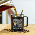 [Like New] Aletege Great Father-In-Law Mug Stainless Steel 12 OZ Black by Deal US