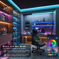 GANZQH Smart RGB USB Strip Lights 15.7FT Multicolor Music Theme by Deal US