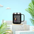 [Like New] Aletege Great Father-In-Law Mug Stainless Steel 12 OZ Black by Deal US