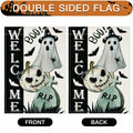 Artscope Halloween Ghost Pumpkin Tombstone Garden Flag 12x18 Inch by Deal US