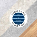 S&T INC. Heavy Duty Rubber Door Stopper Grey 4.8x2.2x1.3in 4 Pack by Deal US